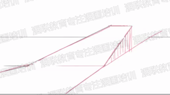 利用透视绘制漫画背景！漫画中坡道的画法