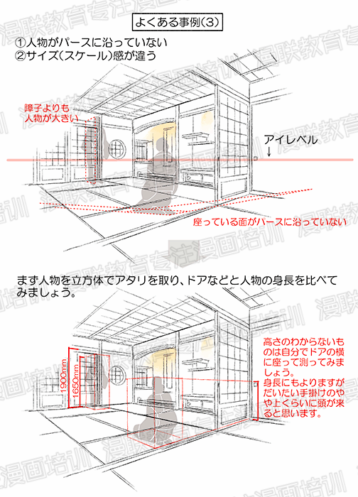 漫画人物和背景透视相结合？绘制漫画室内背景的诀窍！