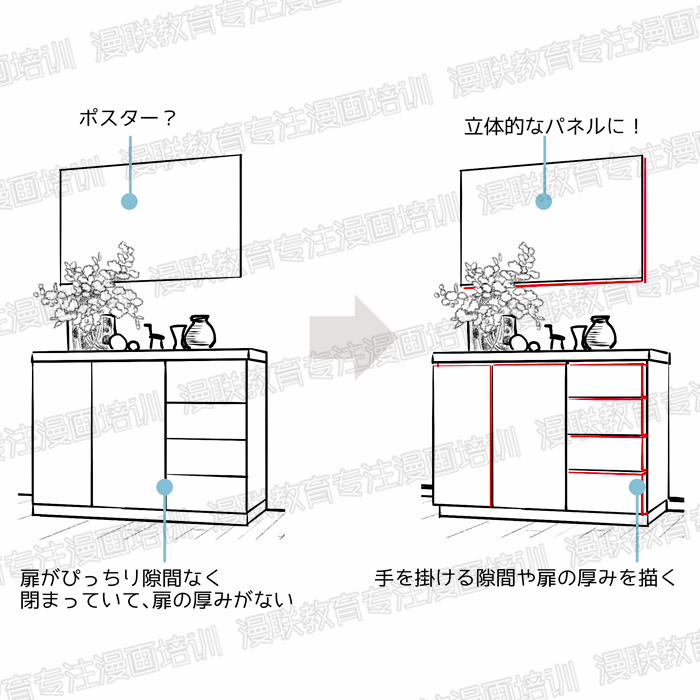 如何绘制具有真实感的室内漫画背景？（后篇）