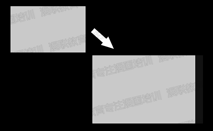 漫画初学者必备知识！构图基础知识及三分割构图法！