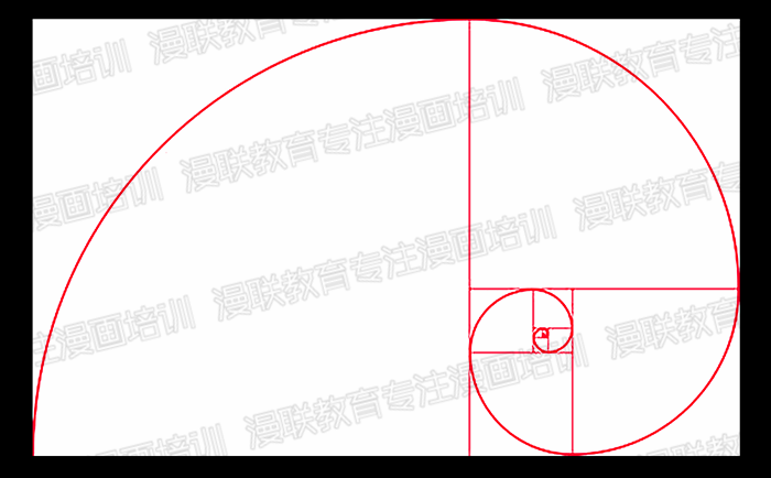 绘画漫画初学者必备知识！斐波纳契构图法和Z字形构图法