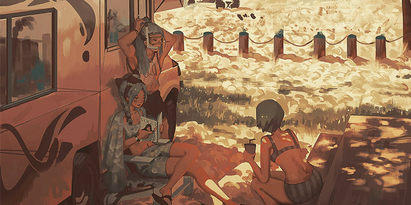 如何自学手绘插画?怎样才能自学好手绘插画?