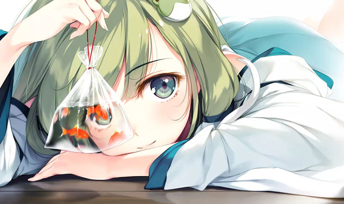 【画师推荐】日本的画师ke-ta的插画作品