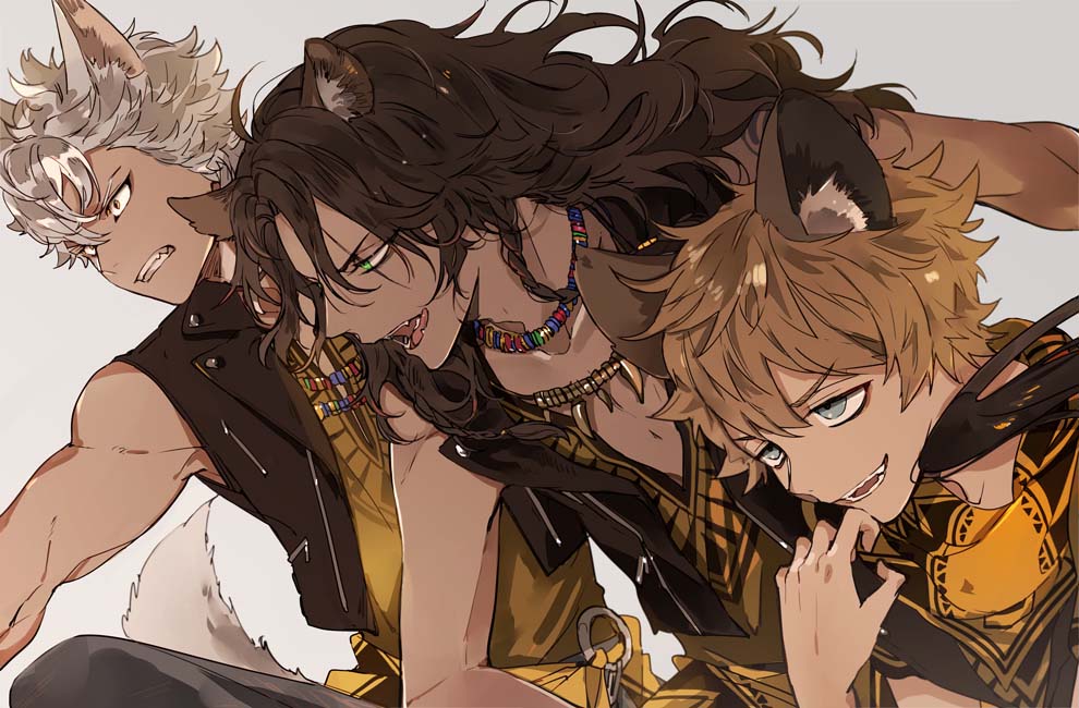 有兽耳的男孩子也是很可爱啊！