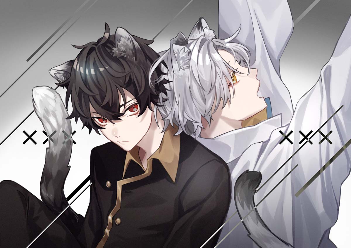 有兽耳的男孩子也是很可爱啊！