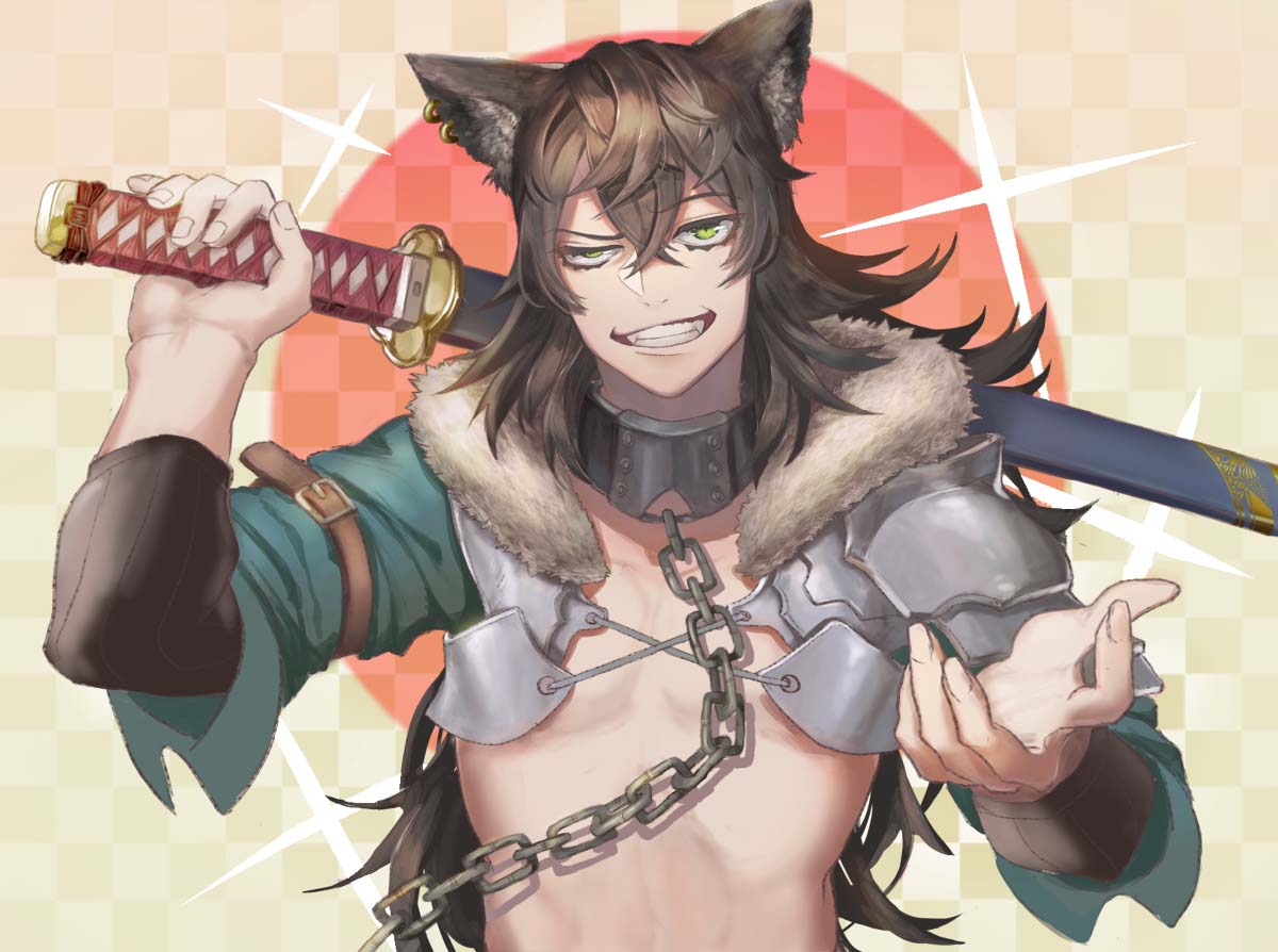 有兽耳的男孩子也是很可爱啊！