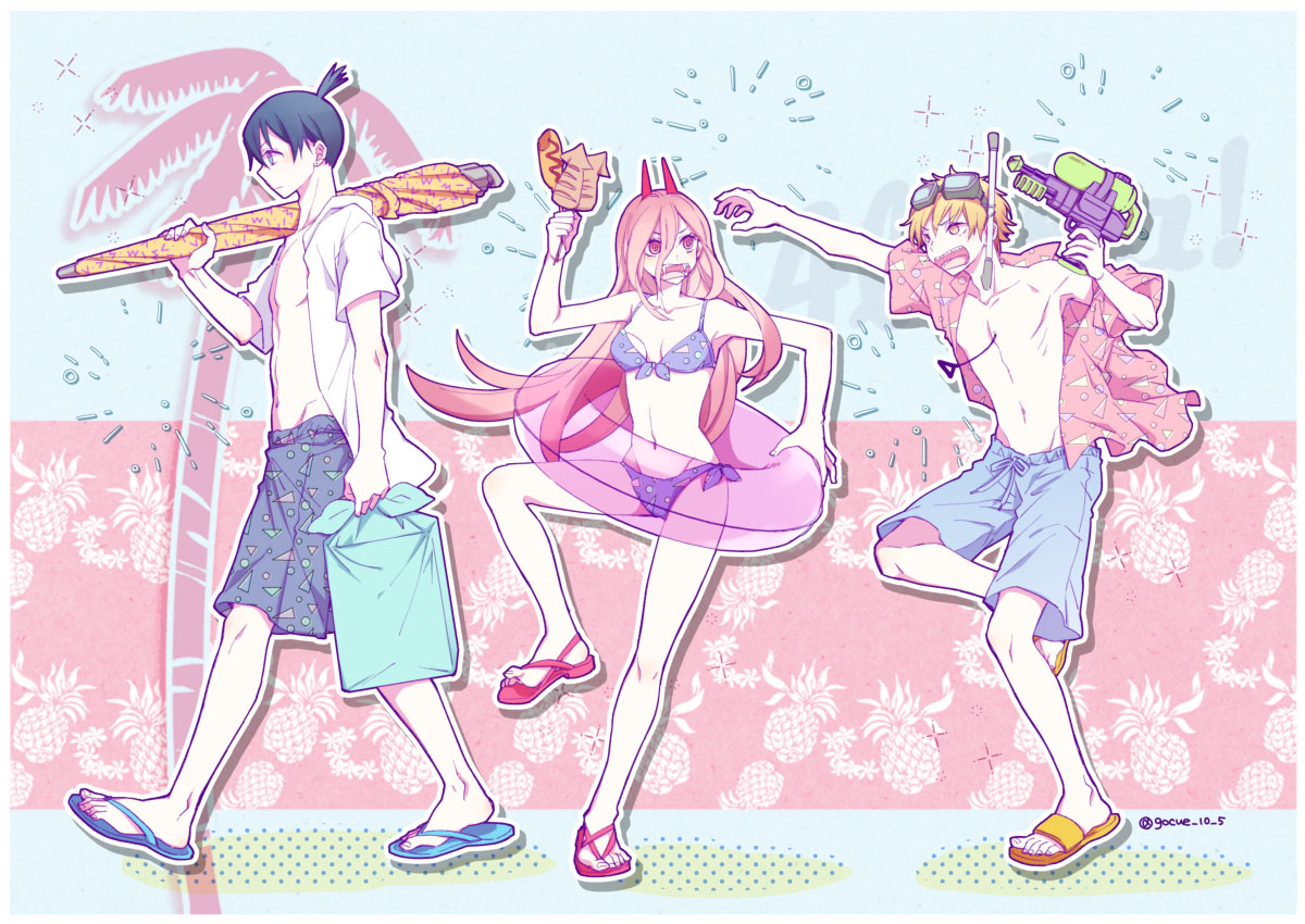 《链锯人》漫画中那些好看到炸裂的美图欣赏!