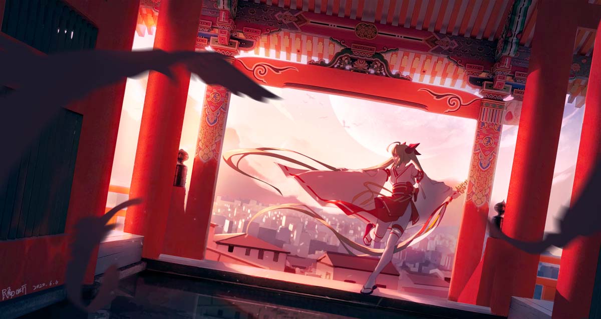 分享一些看到就觉得超治愈的动漫插画！