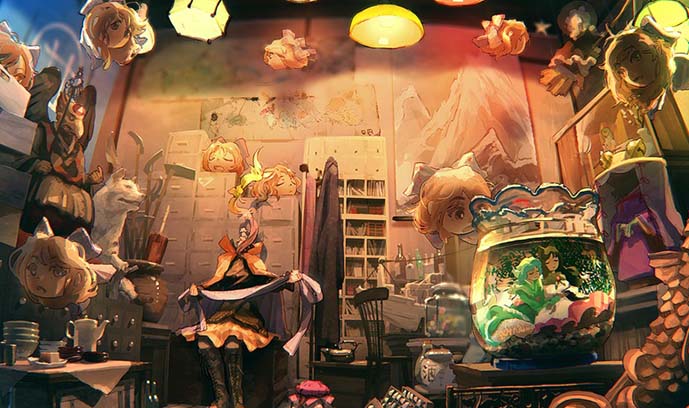 【画师推荐】日本画师Niy的作品欣赏