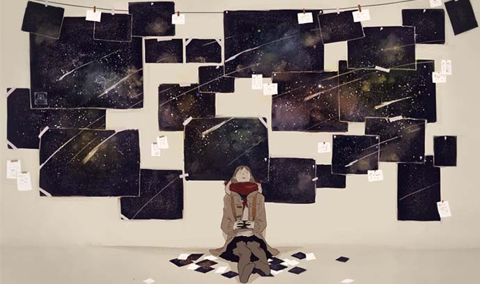 【画师推荐】日本画师黒田ヱリ的作品欣赏