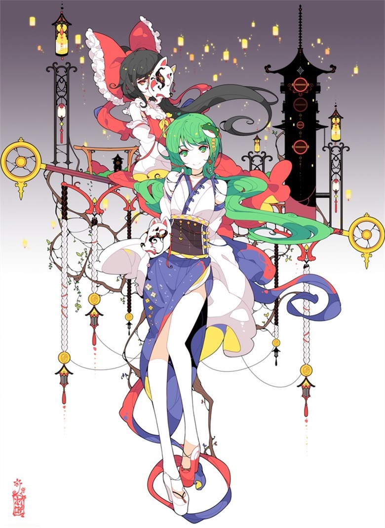 【画师推荐】中国画师大佬ideolo的作品分享