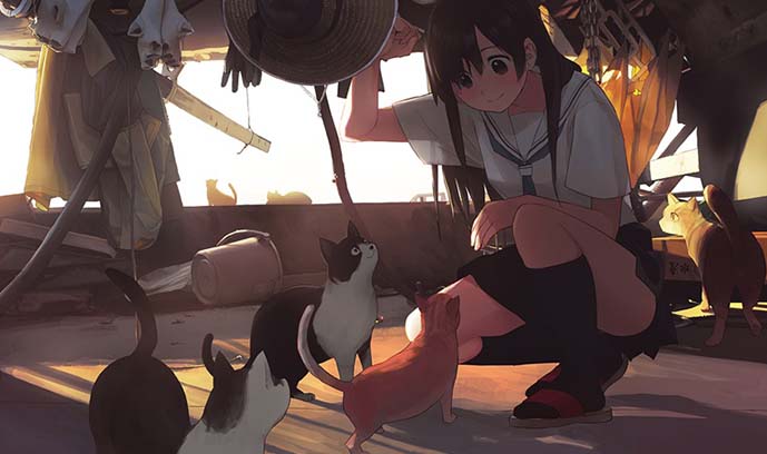 【画师推荐】日本画师もりちか的作品分享