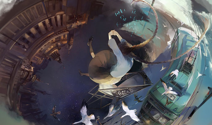 【画师推荐】中国画师nineo的作品分享