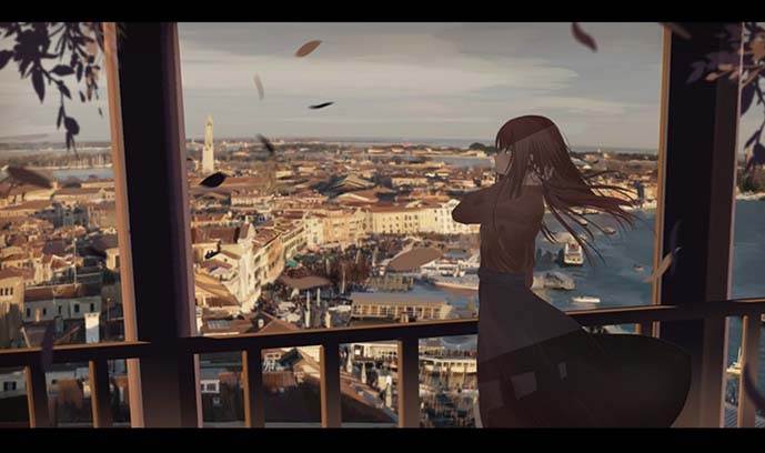 【画师推荐】日本画师雨月レイ的作品分享