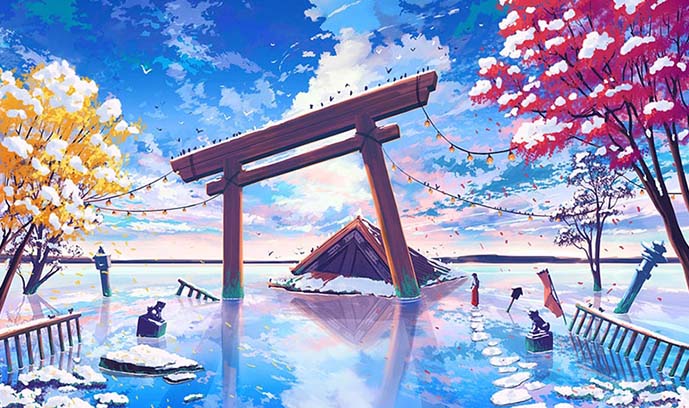 【画师推荐】日本画师磯部トースト的作品欣赏