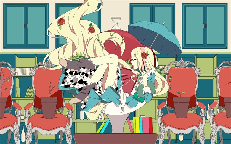 【画师推荐】日本画师葛坊煽的插画作品欣赏