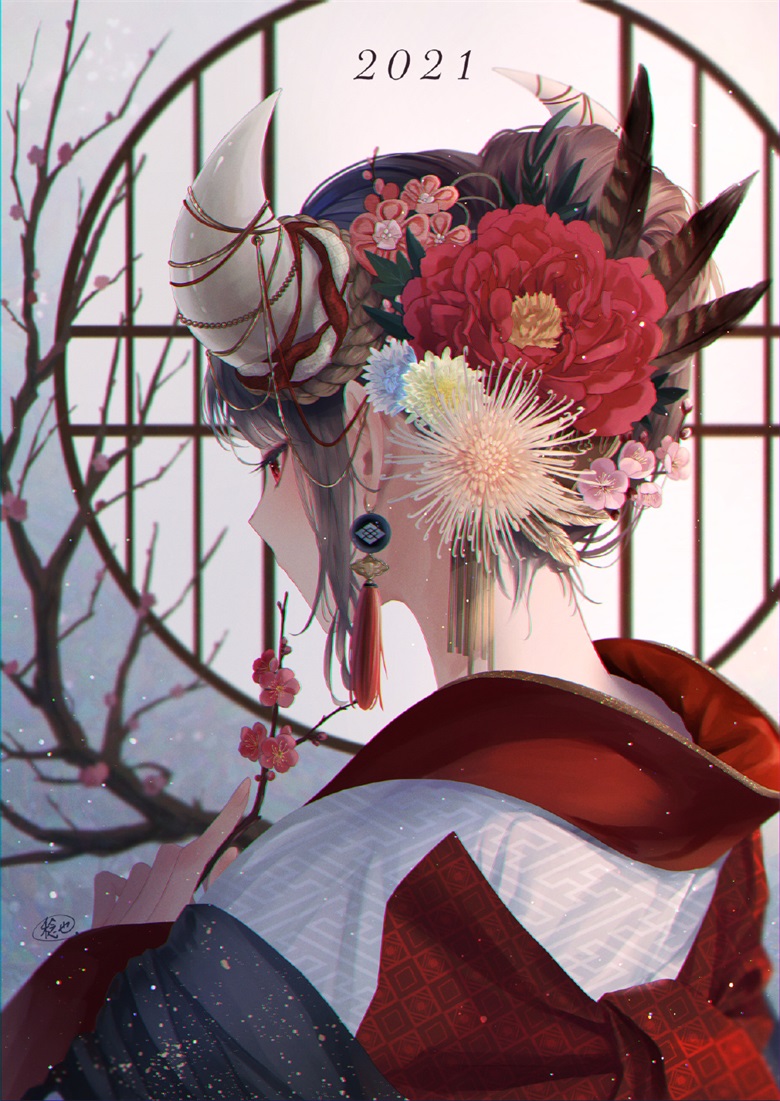 【画师推荐】日本画师稔也的插画作品