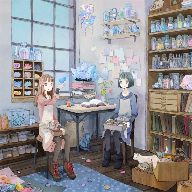【画师推荐】日本画师ゆうこ的插画作品分享