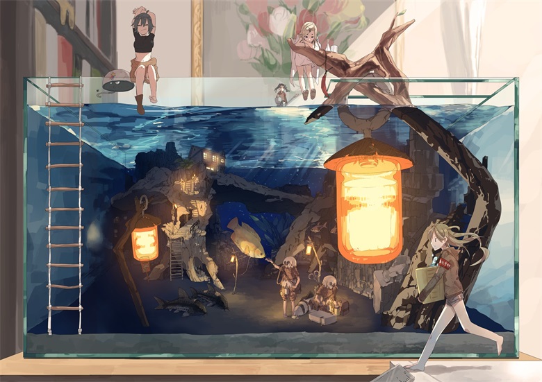 【画师推荐】日本画师人米插画作品欣赏