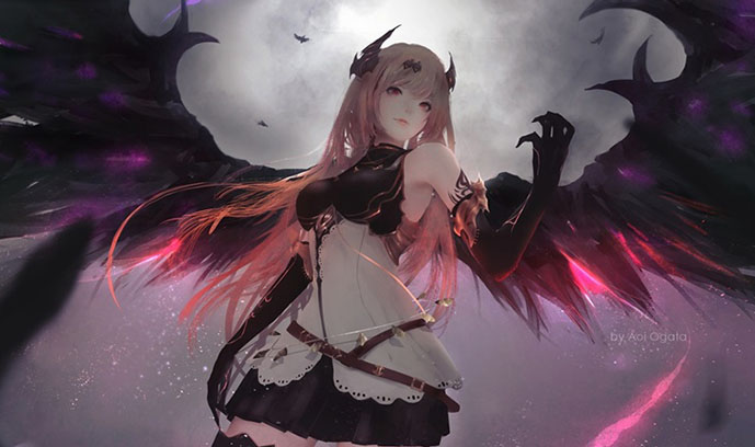 【画师推荐】菲律宾画师 Aoi Ogata的插画欣赏
