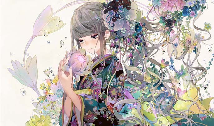 【画师推荐】日本画师月岡月穂的作品欣赏
