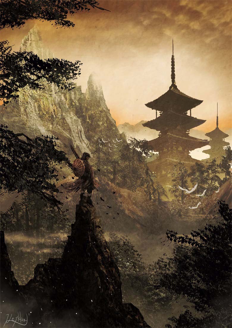 【画师推荐】日本画师鍵倉的风景作品欣赏