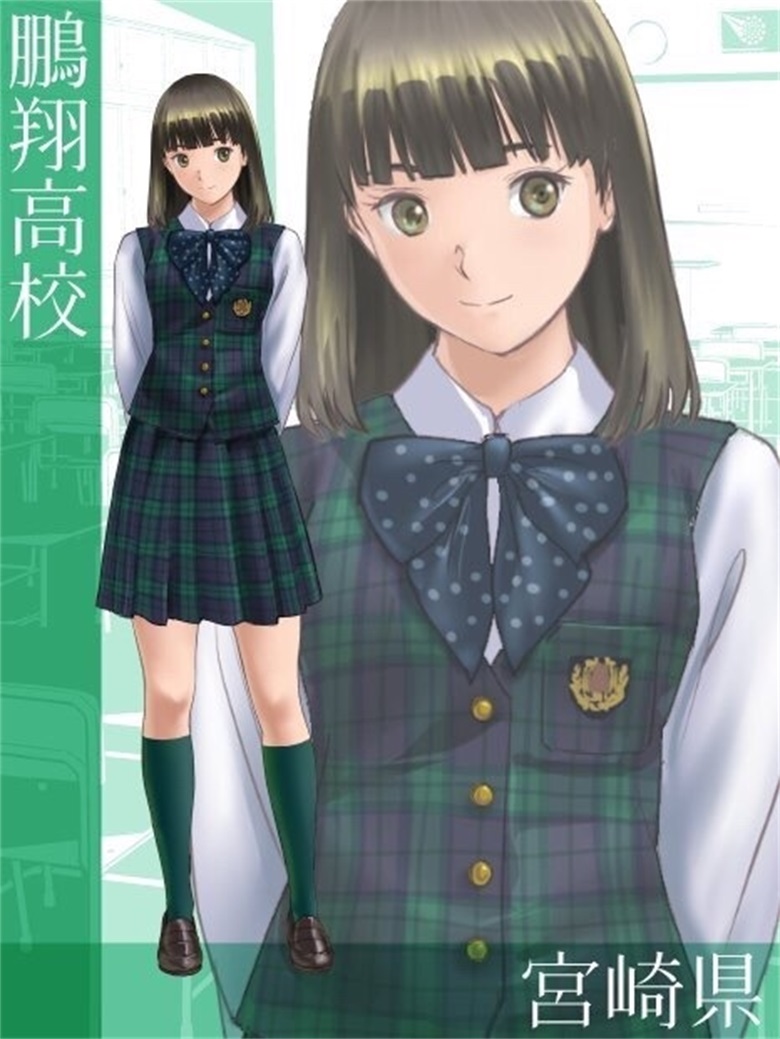 【画师推荐】画师堀たけ日本学校制服9幅